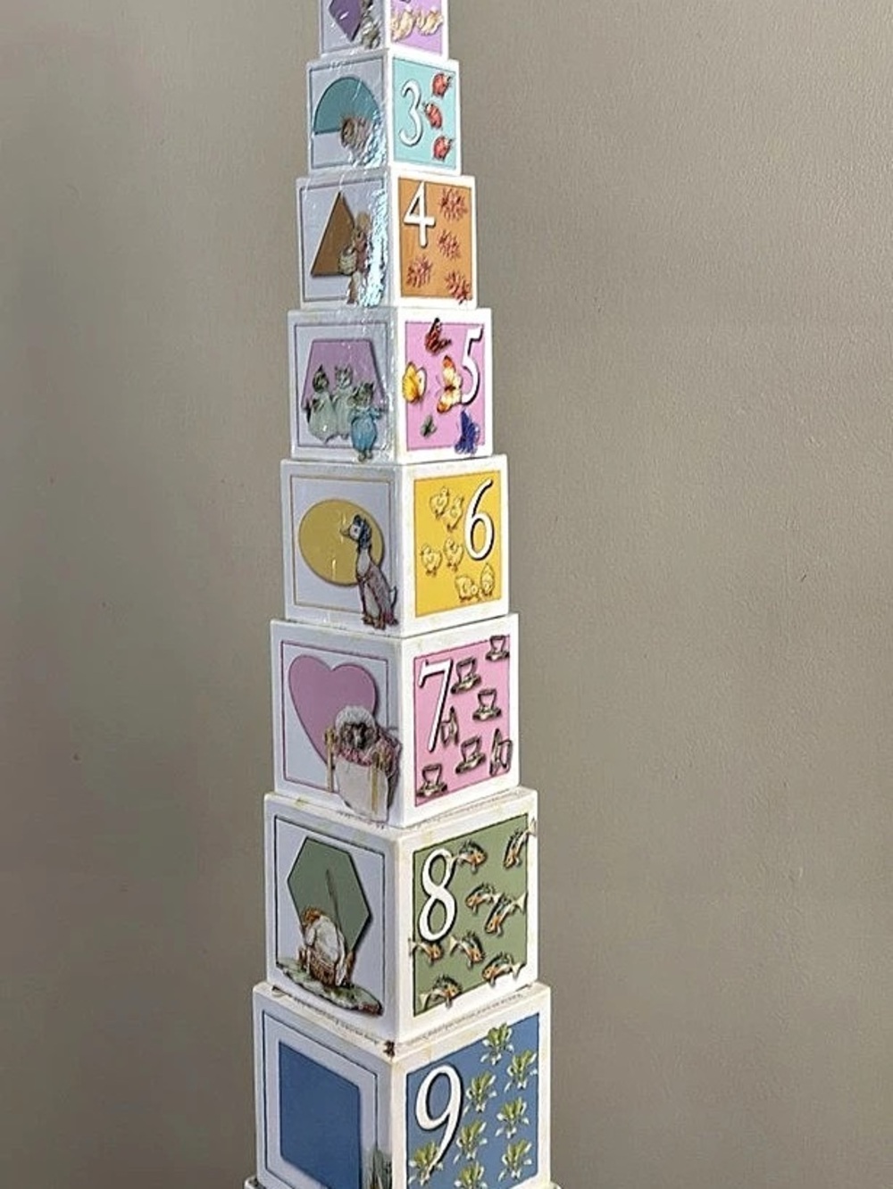 Peter Rabbit Stackable Learning Blocks Learning Blocks Multicolor Like New